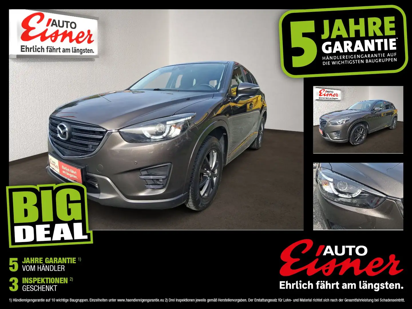 Mazda CX-5 2.2 SKYACTIV-D Hannes Arch DynLicht Kam. LM Braun - 1
