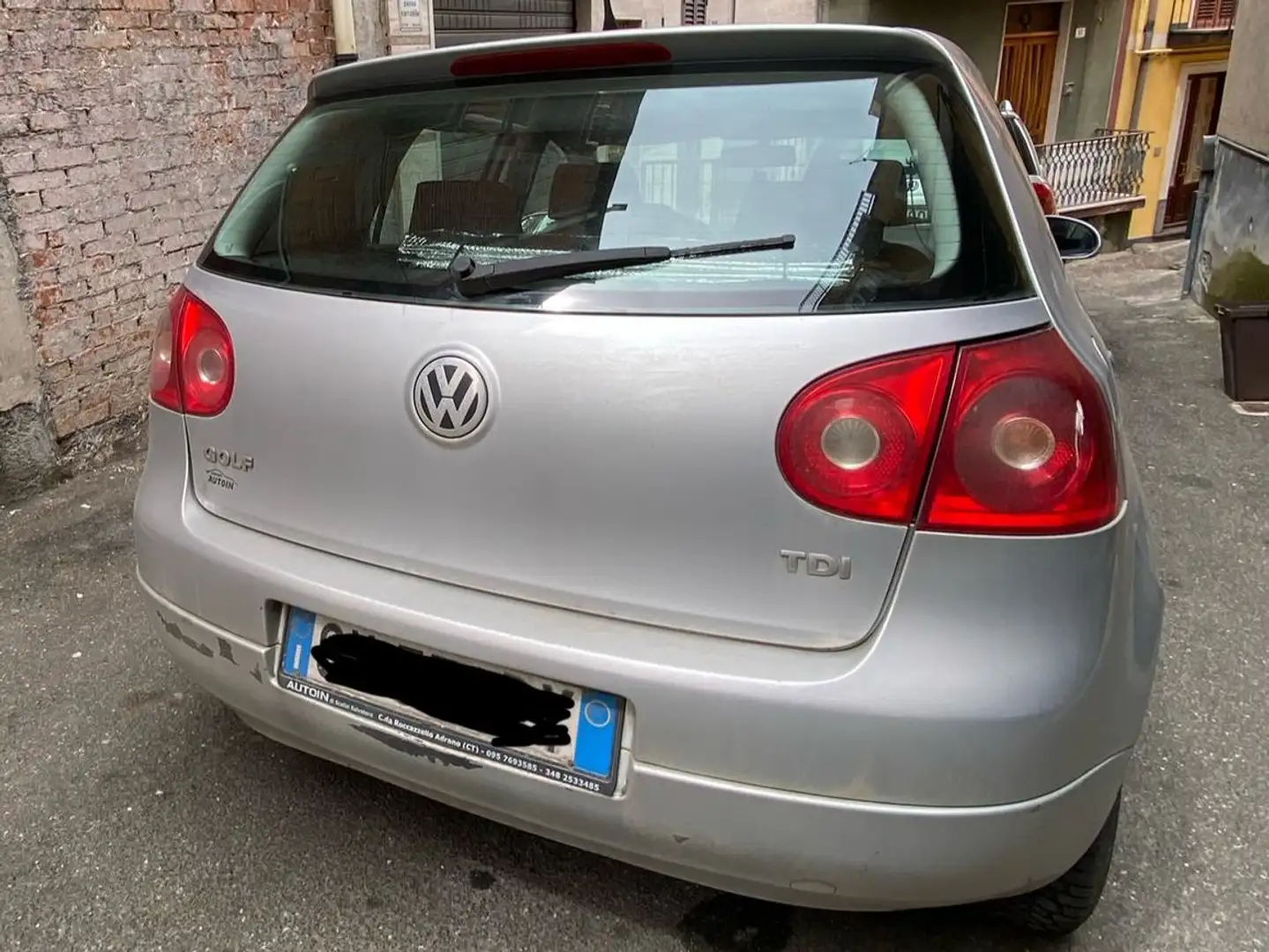 Volkswagen Golf Golf 5p 1.9 tdi Comfortline Grigio - 2