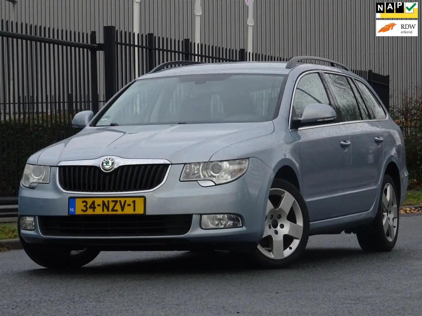 Skoda Superb Combi 1.4 TSI NAP/NAVI/ANDROID/PDC/CRUISE/APK Blauw - 1