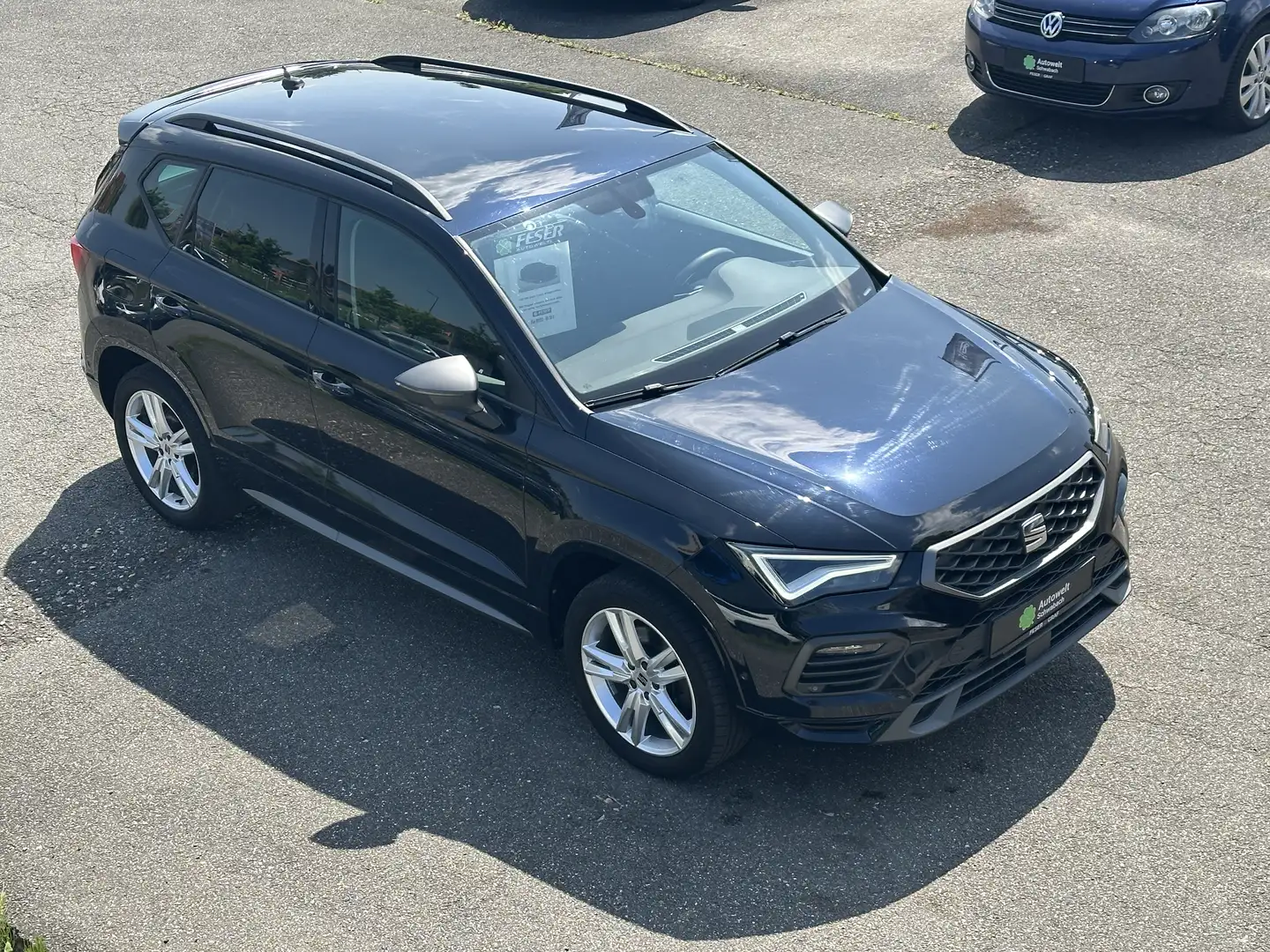 SEAT Ateca FR 2.0 TDI 4X4 AHK KAMERA LED ACC NAVI SHZ Noir - 1