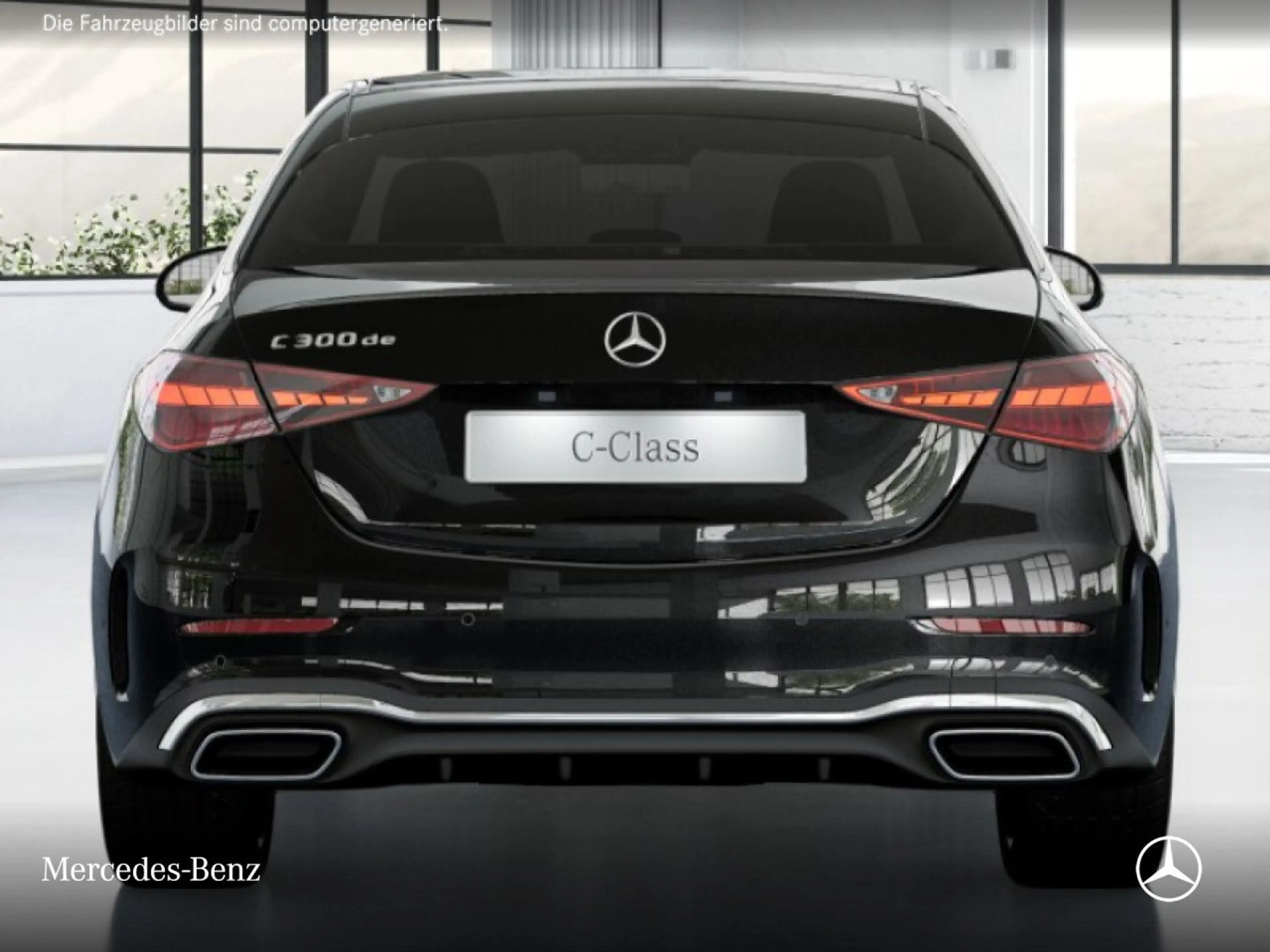 Mercedes-Benz C 300 de AMG+PANO+360+19"+TOTW+KEYLESS+9G — photo 7