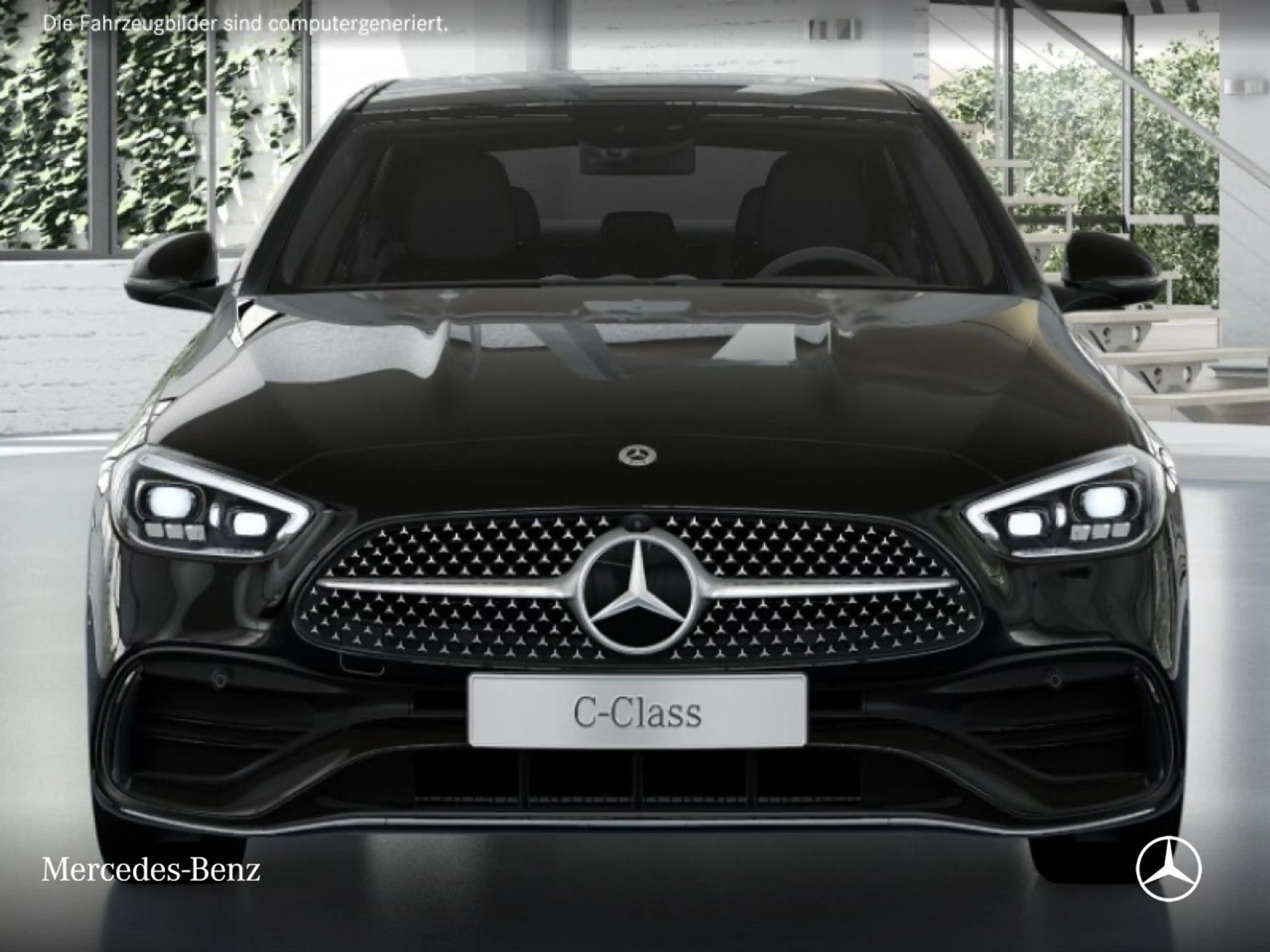 Mercedes-Benz C 300 de AMG+PANO+360+19"+TOTW+KEYLESS+9G — photo 6