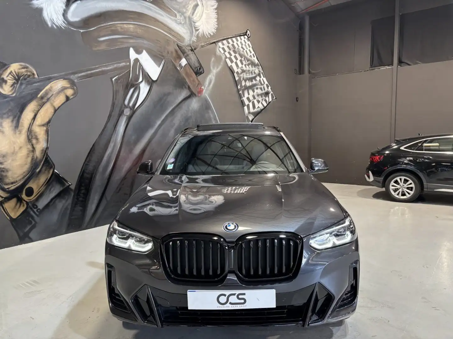 BMW X3 (3) xDrive30e 292ch M Sport Toit Ouvrant Gris - 2