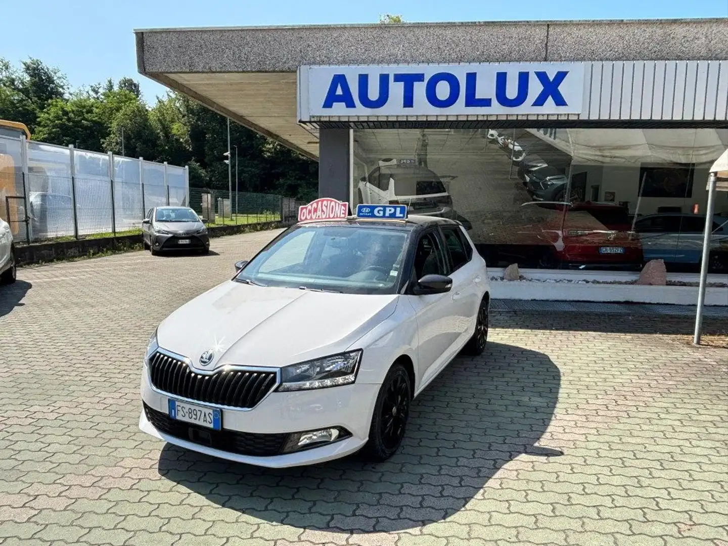 Skoda Fabia 1.0 GPL 75 CV Twin Color Nero Blanc - 2