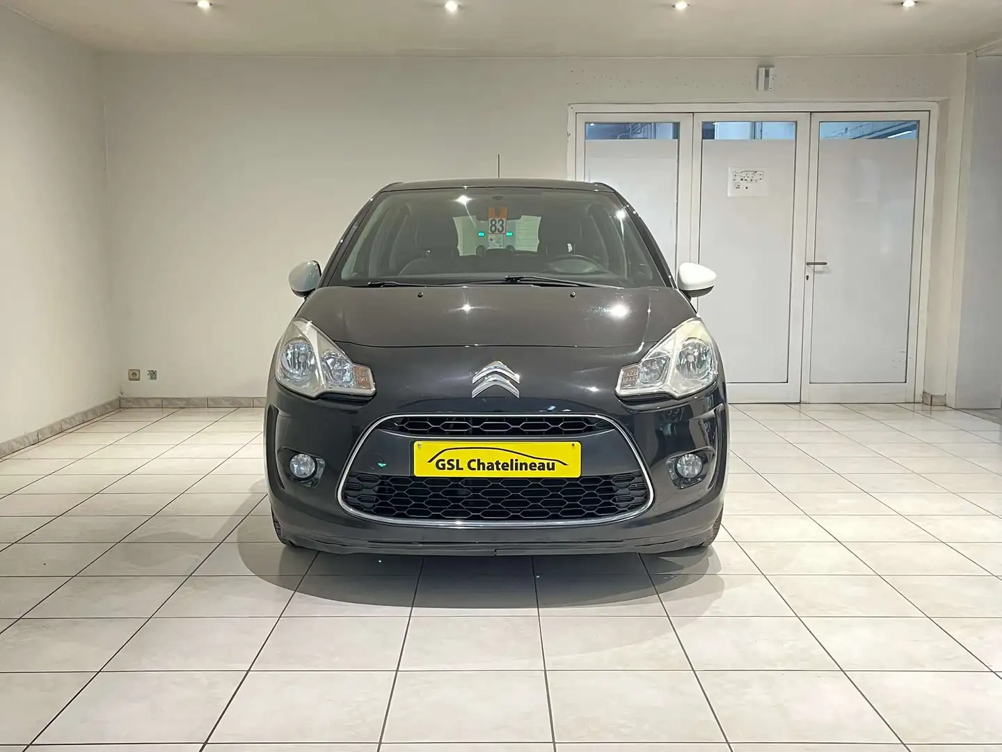 Citroen C3 1.4HDi 68cv 2012 Noir 5 portes Airco Garantie 1an Noir - 2