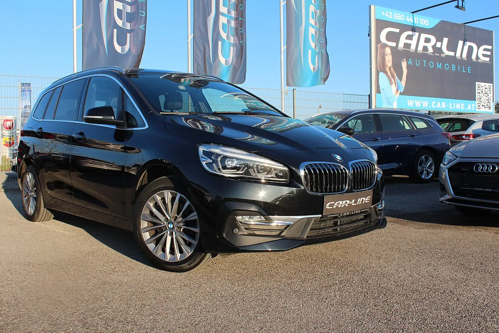 BMW 218 i Gran Tourer Aut. 7-Sitzer, Panorama, Head Up,... Schwarz - 1