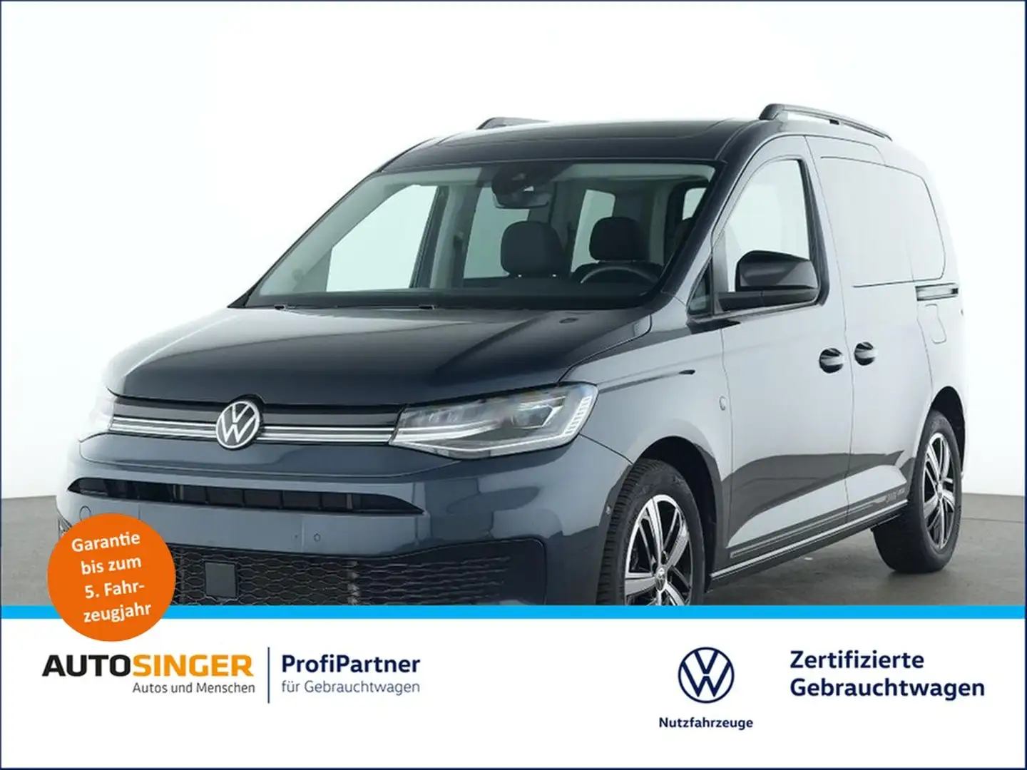 Volkswagen Caddy Life 2.0 TDI DSG AHK*PANO*LED*DIGITAL*SHZ Blau - 1