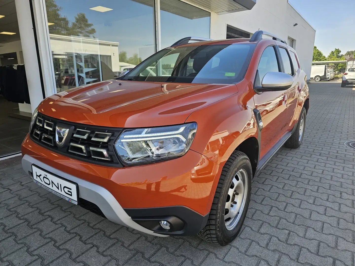 Dacia Duster Prestige TCe 150 *Automatik* Navi, Kamera, SHZ Naranja - 1
