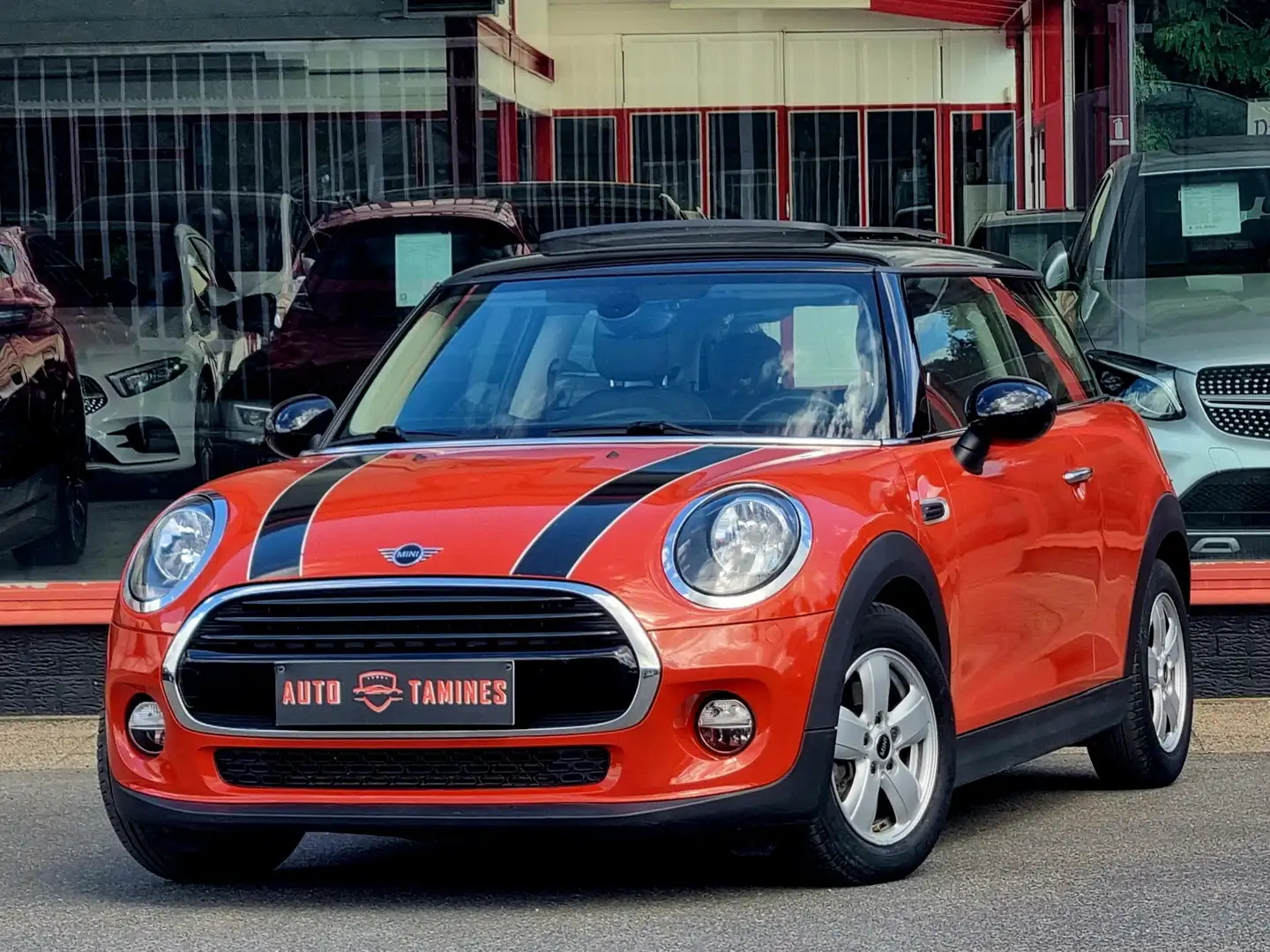 MINI Cooper 1.5 Boite Auto / Toit Pano / Clim / Cruise ... Orange - 1