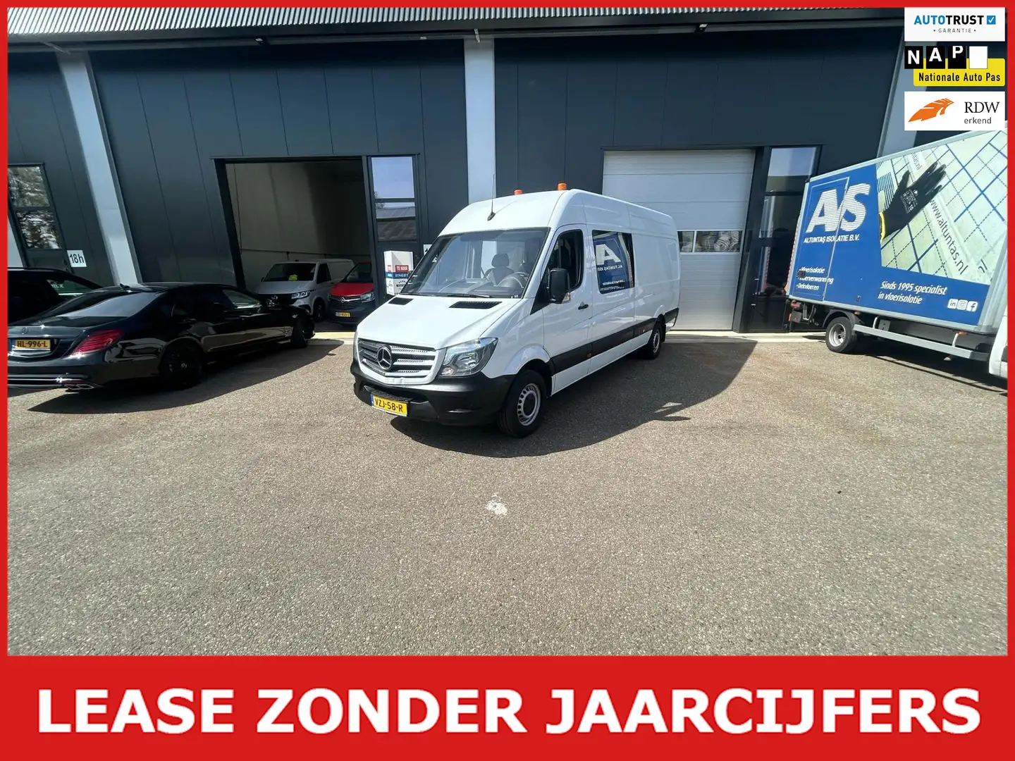 Mercedes-Benz Sprinter 2.2 CDI dubbel cabine euro 6 Wit - 1