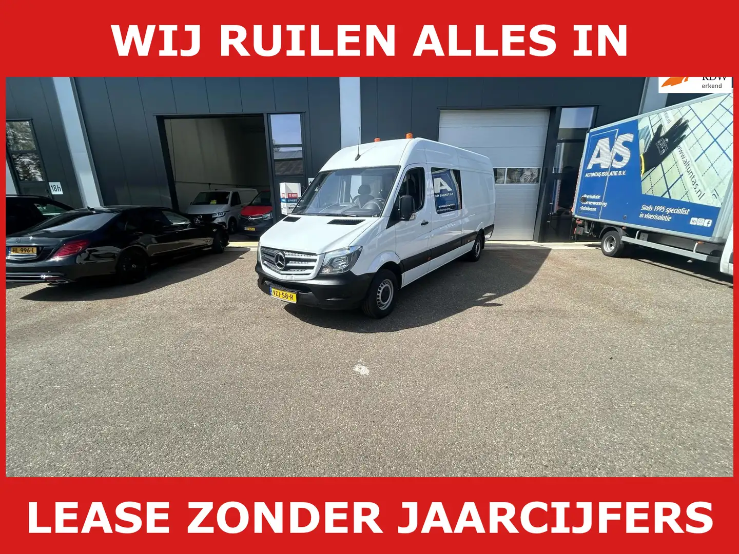 Mercedes-Benz Sprinter 2.2 CDI multicab airco euro 6 dubbel cabine l4 Weiß - 1