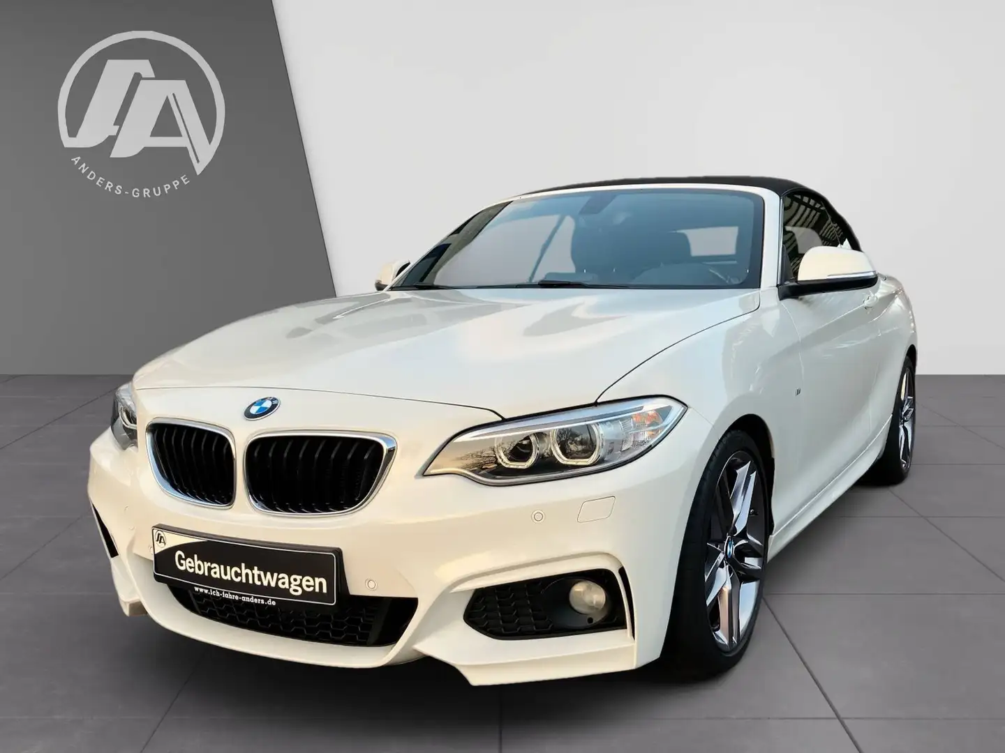 BMW 228 i Cabrio M Sport BiXenon+SHZ+PDC+Navi+Harman Bianco - 2