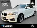BMW 228 i Cabrio M Sport BiXenon+SHZ+PDC+Navi+Harman Weiß - thumbnail 1