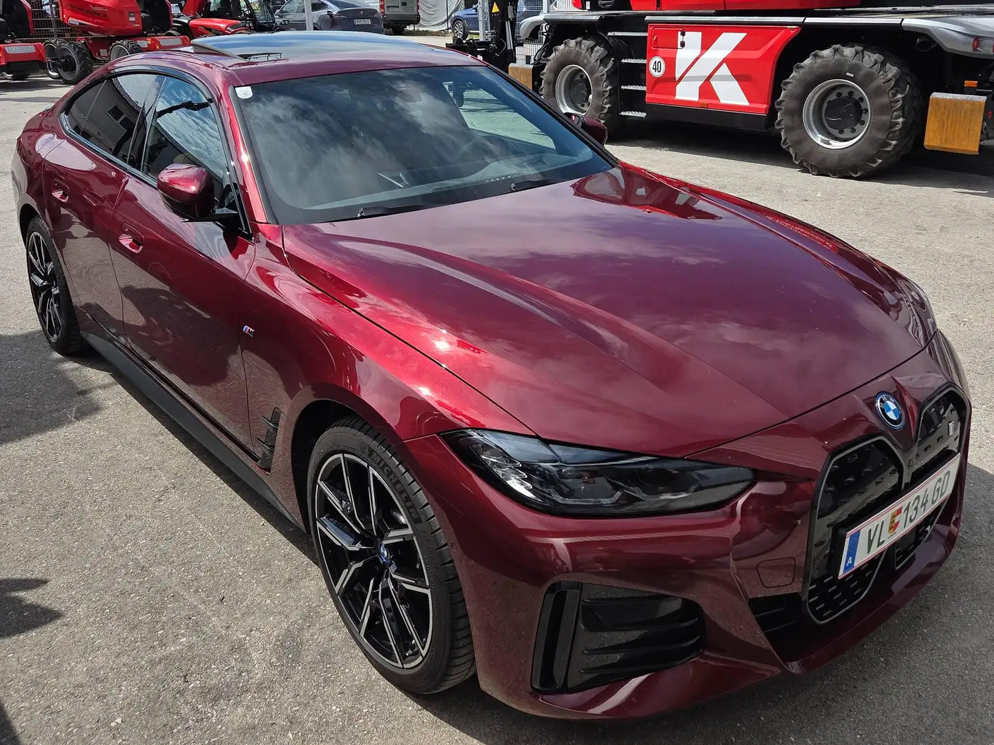 BMW i4 i4 Gran Coupe eDrive40 80,7kWh Rot - 2