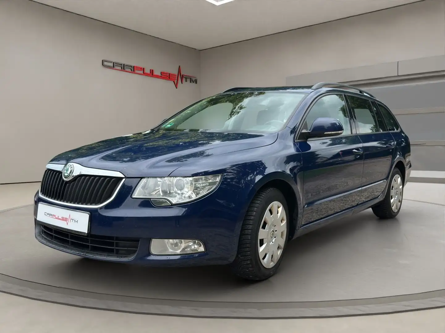 Skoda Superb Combi Comfort 4x4 2,0 TDI-TÜV Blau - 1