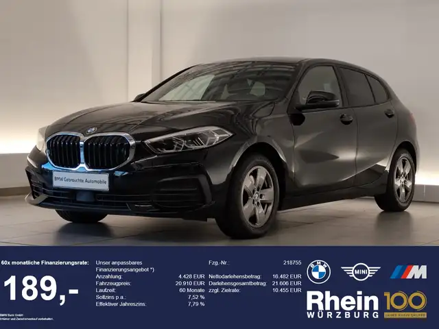 Bmw 118 i Navi/LED/RKF/PDCvo+hi/DAB/SLI/MFL