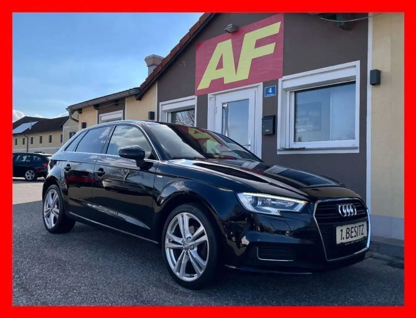 Audi A3 SB 30 TDI design | 1. BESITZ | SERVICEHEFT Schwarz - 1
