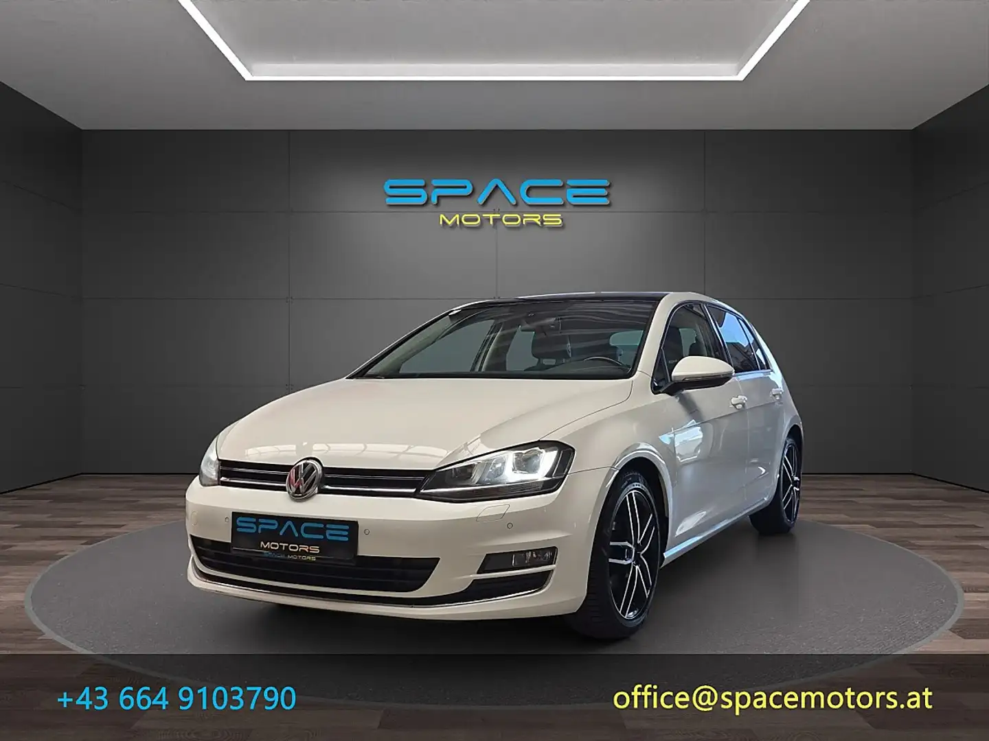 Volkswagen Golf Sky 2,0 BMT TDI DPF Weiß - 1