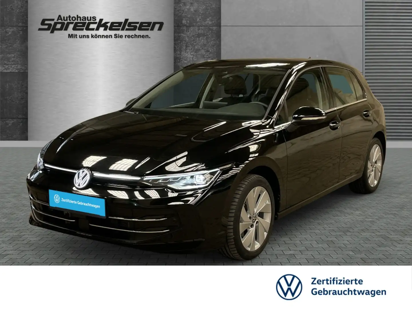 Volkswagen Golf VIII 1.5 eTSI++Style++Aut.++Light Assisit++ Klima Nero - 1