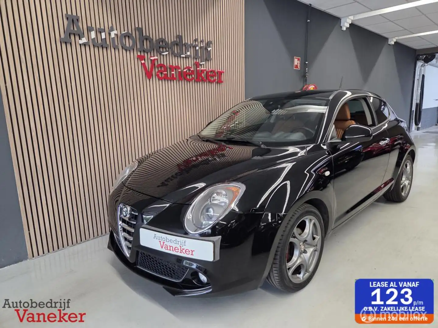 Alfa Romeo MiTo 0.9 TwinAir Esclusivo|Leder|Navi|DNA|NL auto Noir - 1