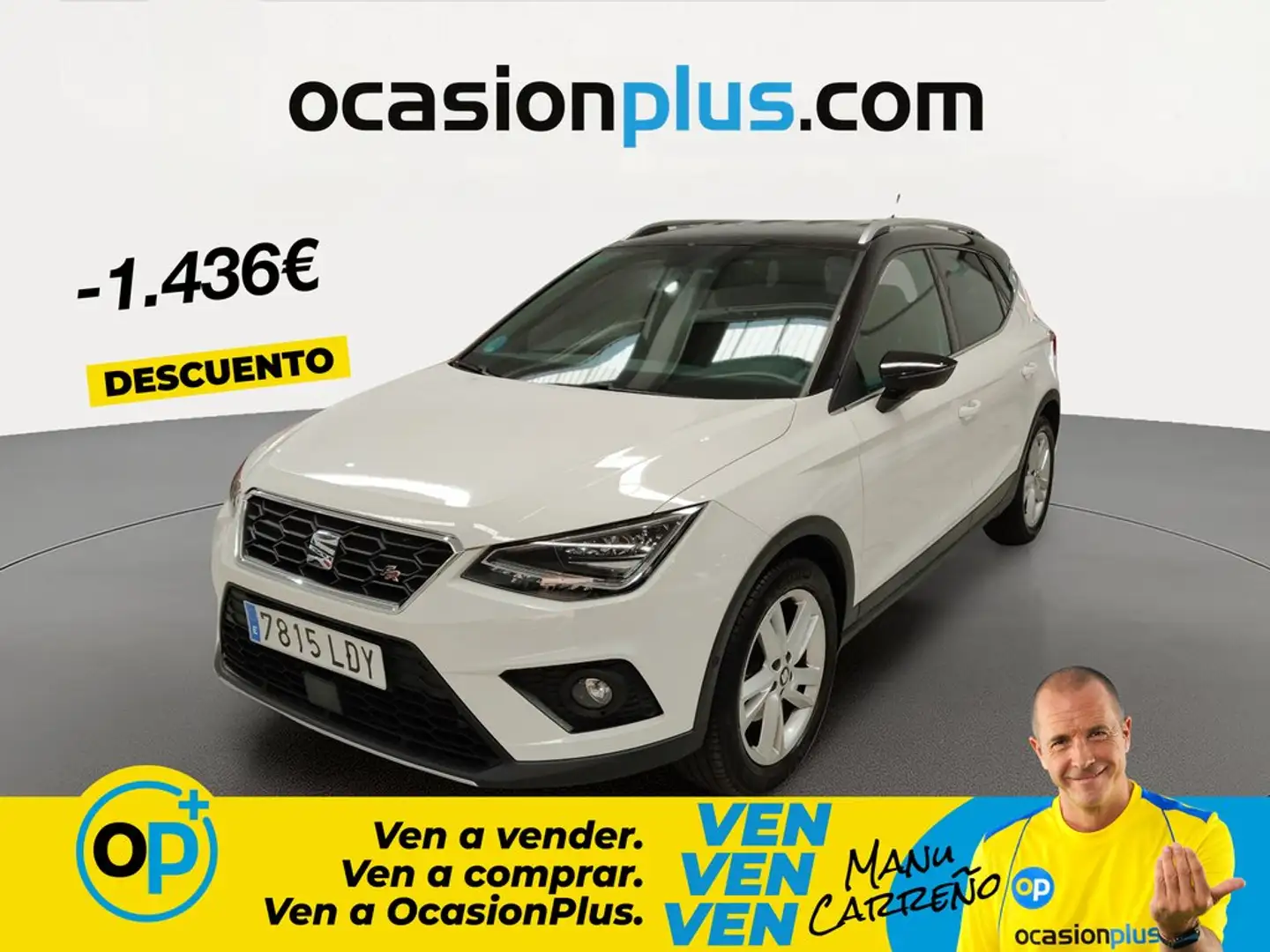SEAT Arona 1.0 TGI S&S FR 90 Blanco - 1