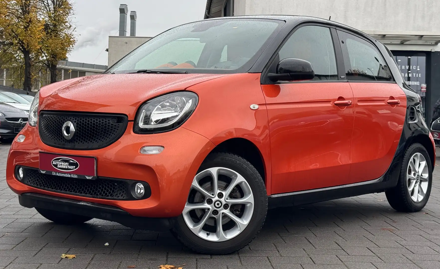 smart forFour TÜV AU NEU*KLIMA*ALUFELGEN*ALLWETTER*TEMPOMAT Orange - 1