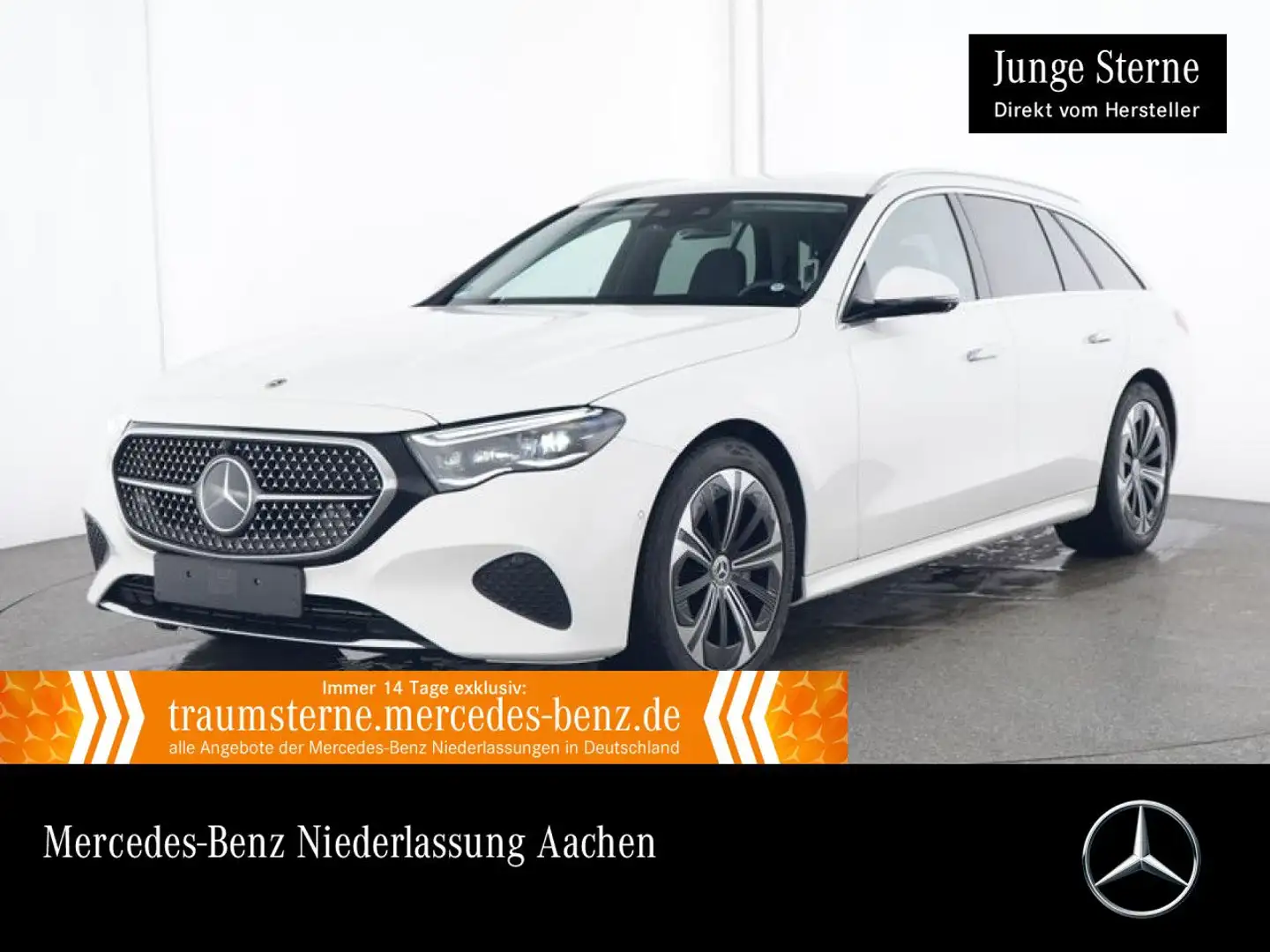 Mercedes-Benz E 300 de T Avantgarde Fahrass 360° Distr. Memory Weiß - 1