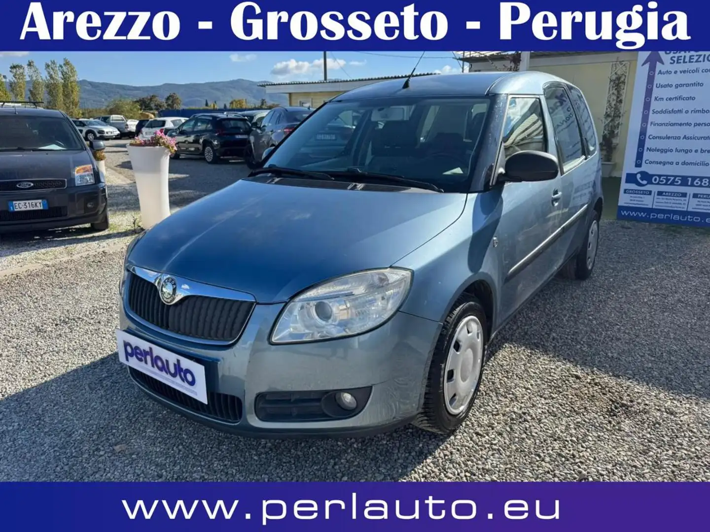 Skoda Roomster 1.4 16V Style Blau - 1
