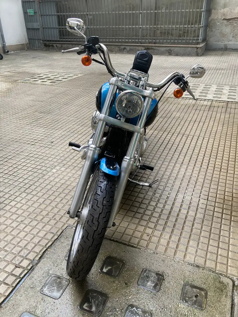 Harley-Davidson Dyna Super Glide FXDC Niebieski - 2