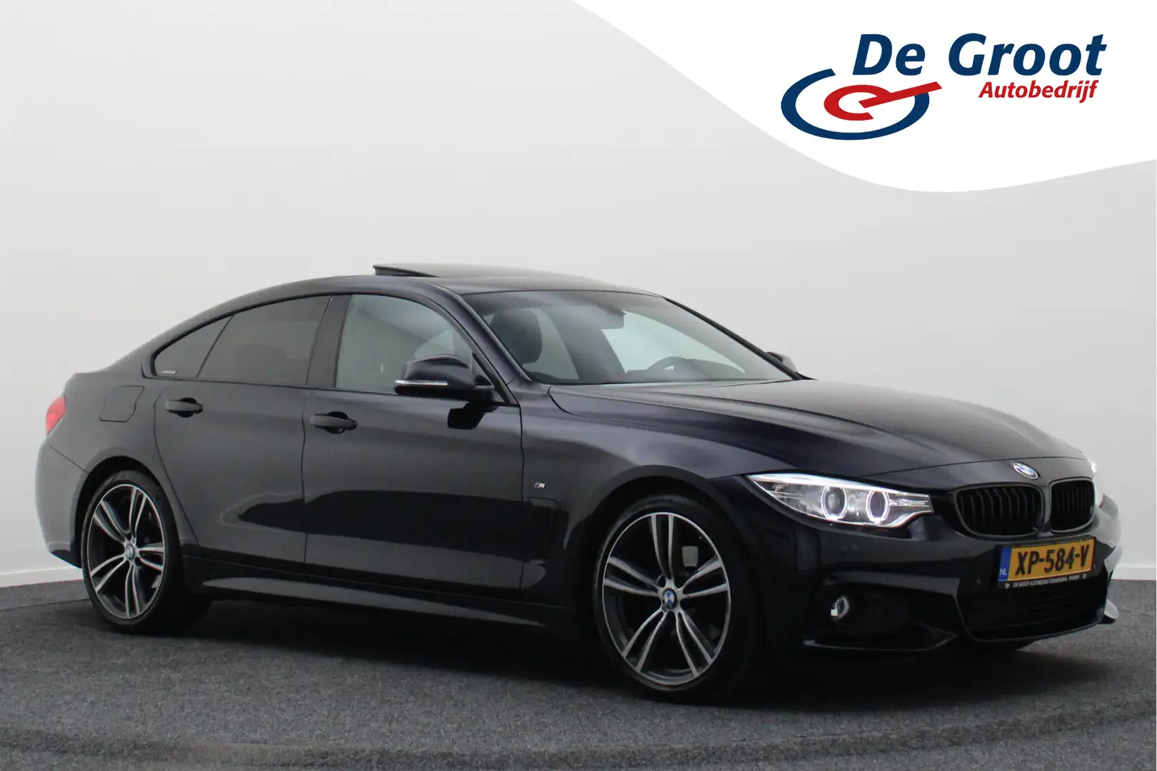 BMW 420 4-serie Gran Coupé 420d High Executive M-pakket Cl Černá - 1