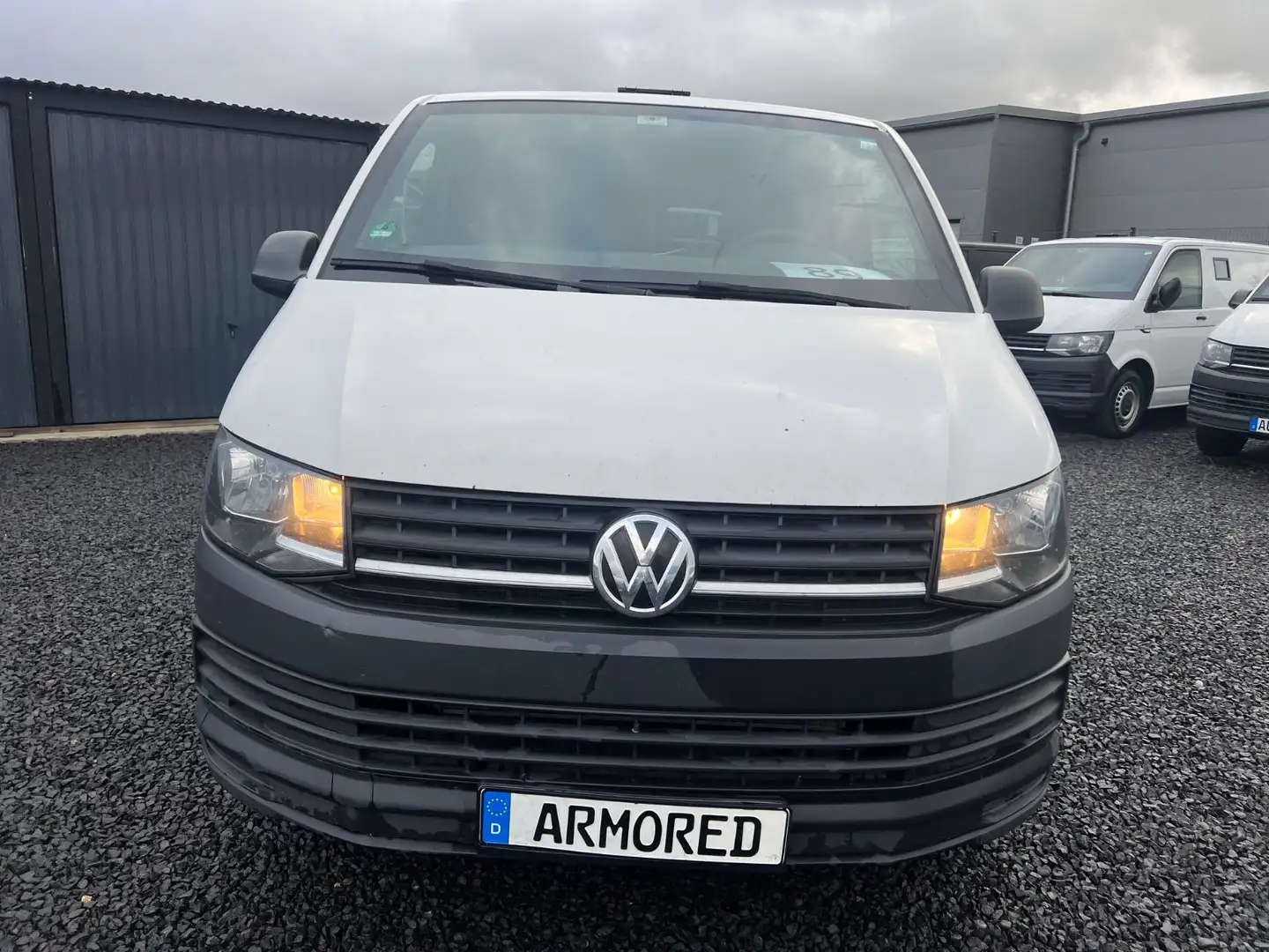 Volkswagen T6 Transporter T6 LANG*150PS*6-GANG*EU6*ARMORED*GELDTRANSPORTER Weiß - 2
