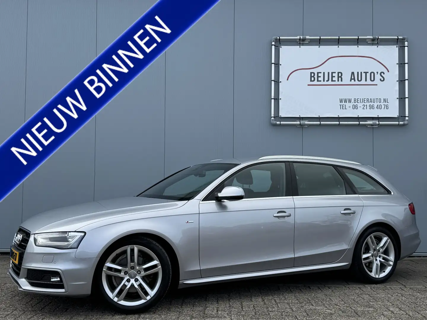 Audi A4 Avant 1.8 TFSI S Edition Automaat S-Line/Navigatie Grijs - 1