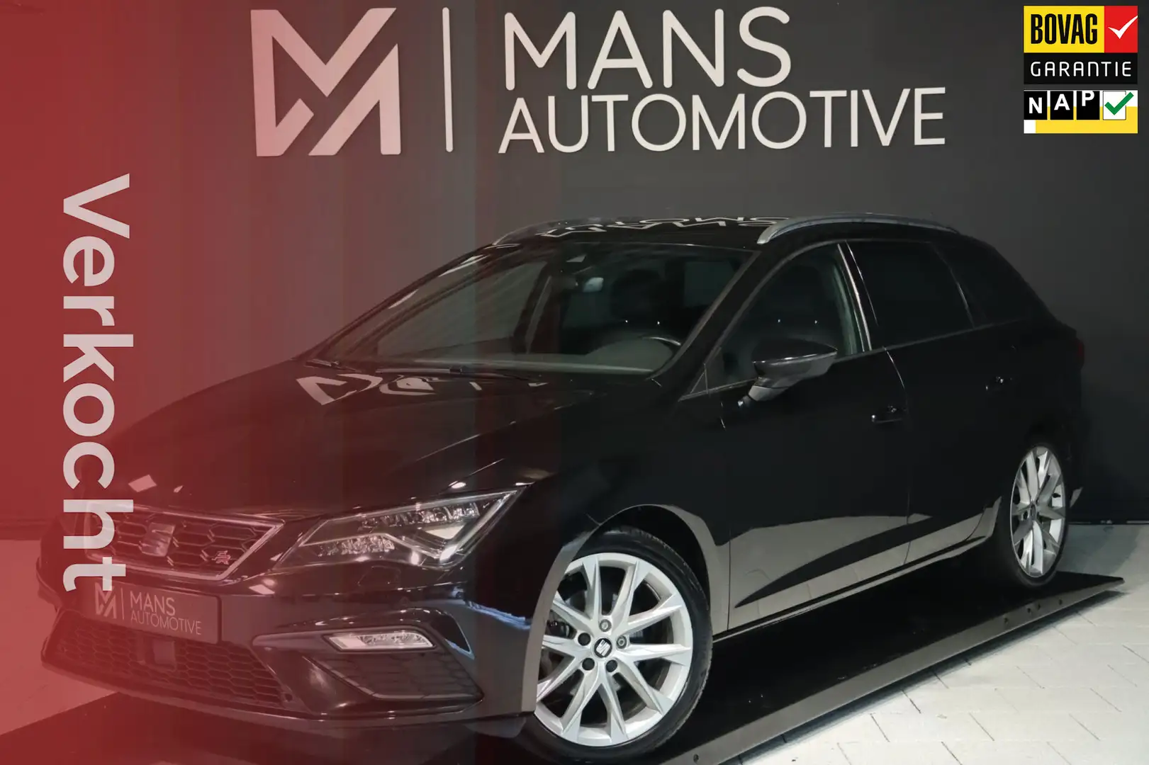 SEAT Leon ST 1.4 EcoTSI FR / LEDER / PDC V+A / CARPLAY / STO Nero - 1