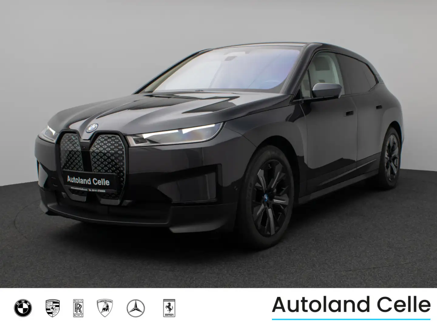 BMW iX xD40 Laser 360° H K DAB SoftCl ACC AHK 21Zoll Grigio - 1