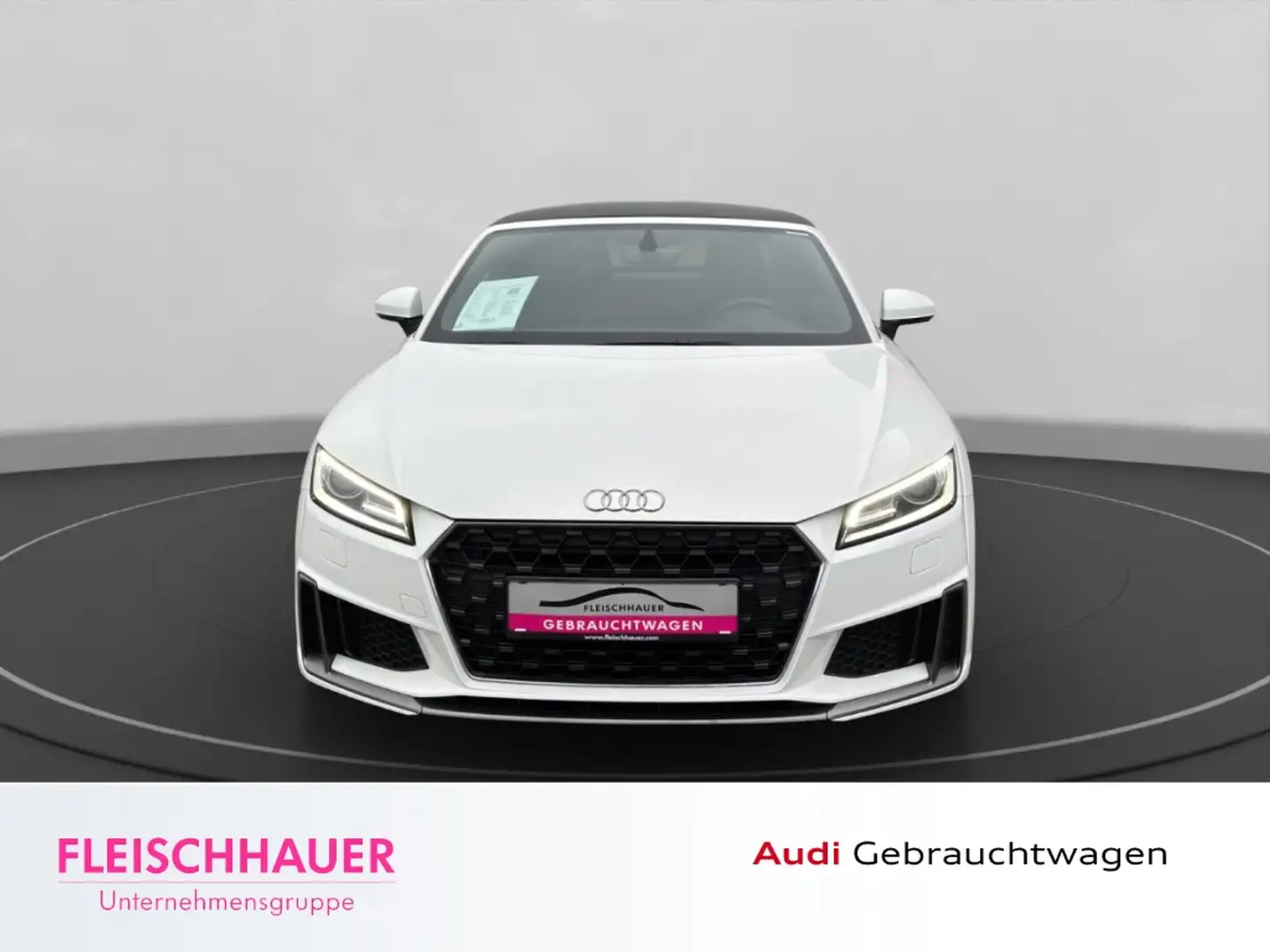 Audi TT 2.0 Roadster 40 TFSI DSG S-Line+NNAVI+SHZ Weiß - 2