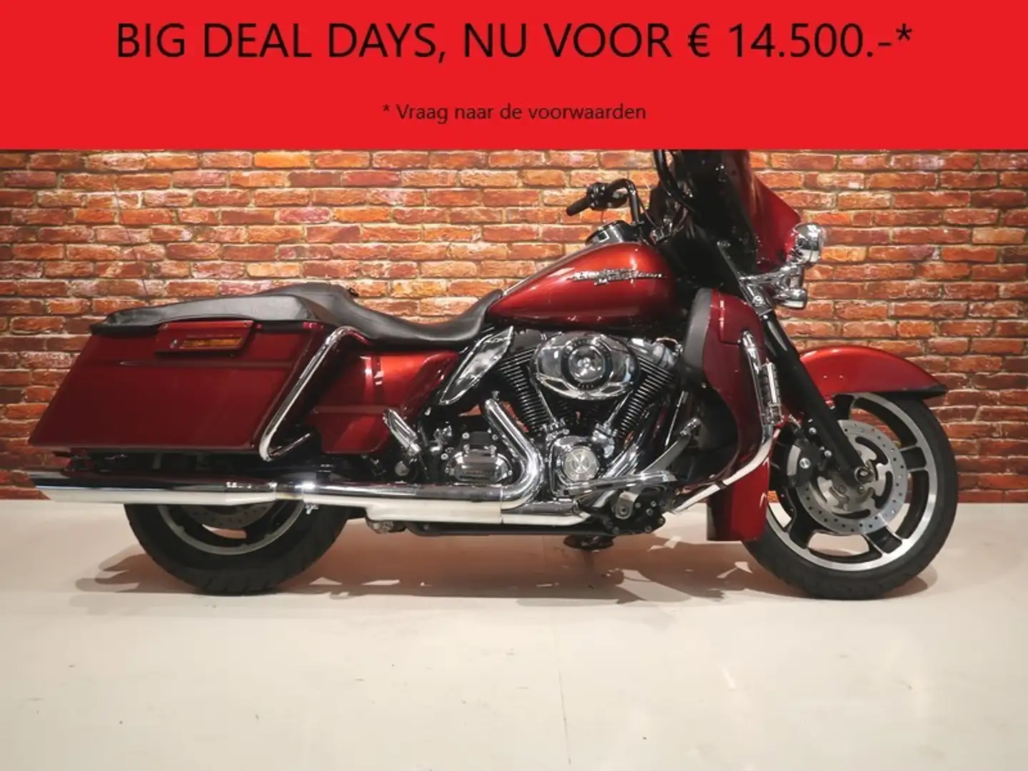 Harley-Davidson Street Glide FLHX 1580 Rood - 1