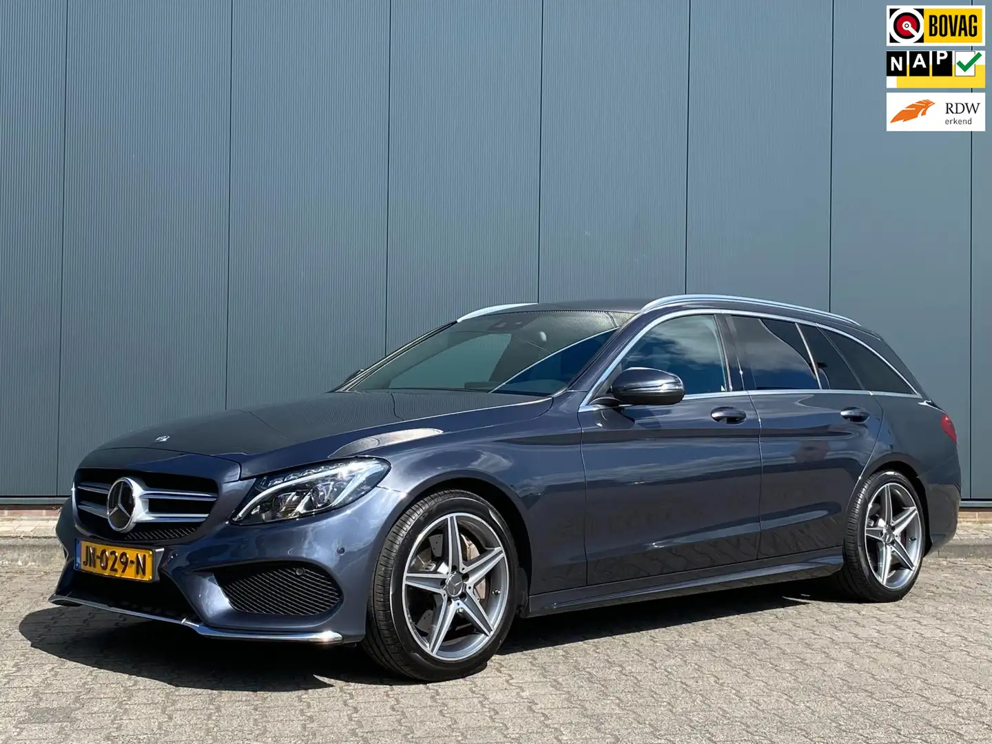 Mercedes-Benz C 250 Estate Prestige | Afn. Trekhaak | Navi | Camera | Gris - 1