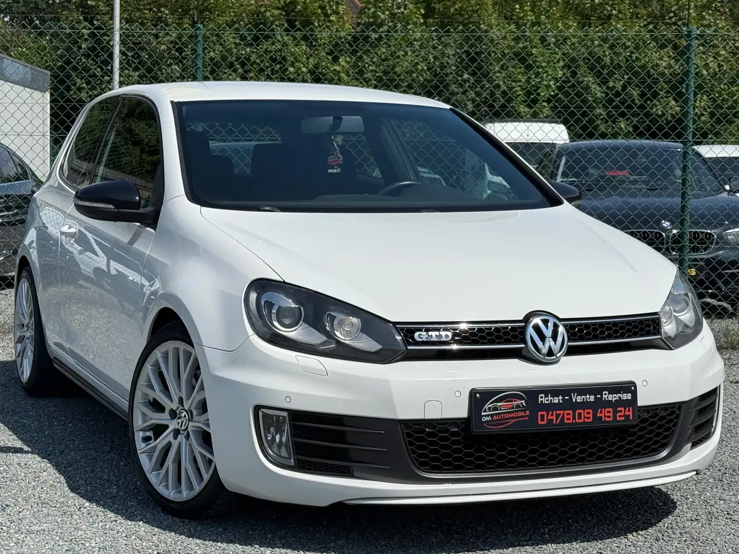 Volkswagen Golf GTD 2.0 TDi/GARANTIE 12MOIS Blanc - 2