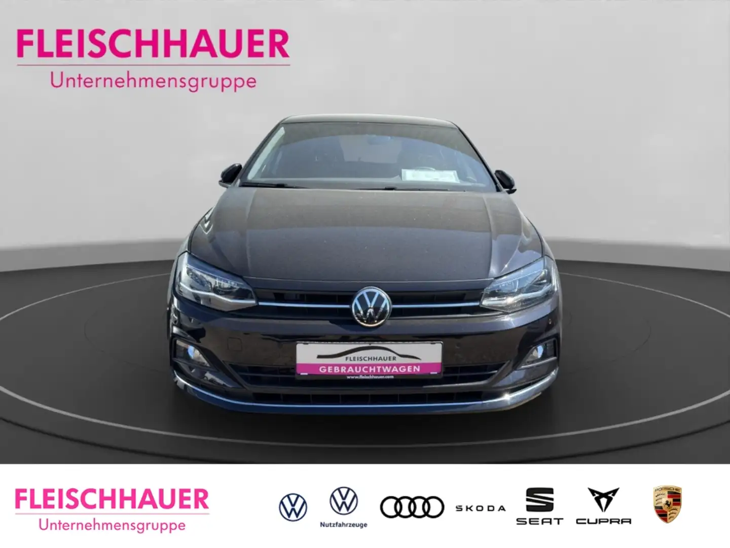Volkswagen Polo VI Highline TSI AppConnect anklSpiegel Keyless LED Zwart - 2