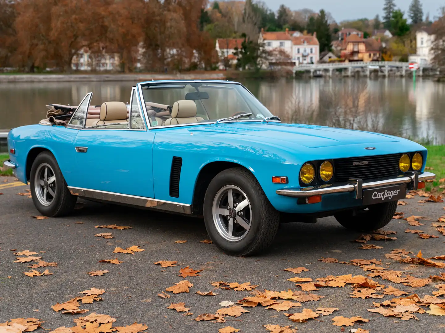Jensen Interceptor MKIII Cabriolet 1974 Azul - 1