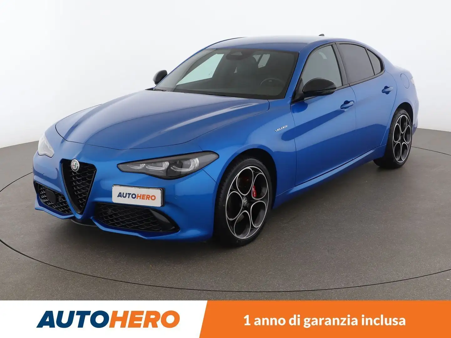 Alfa Romeo Giulia 2.2 JTDM Veloce 210 CV AT8 AWD Blu/Azzurro - 1
