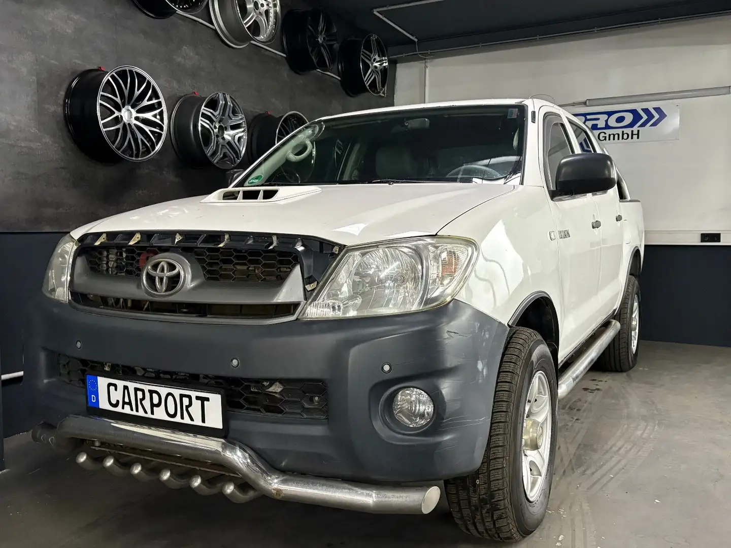 Toyota Hilux Double Cab 4x4 Bianco - 2