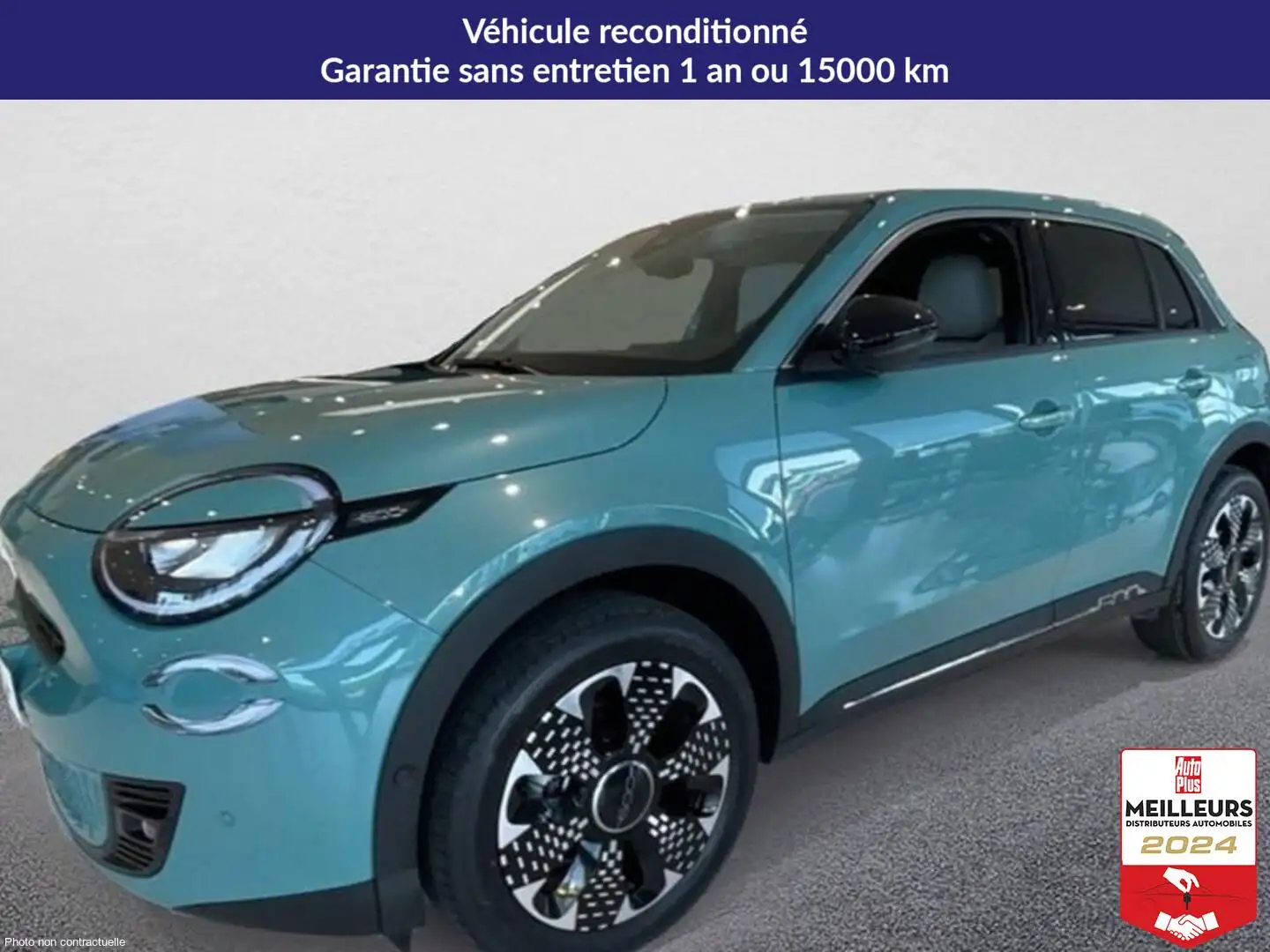 Fiat 600 1.2 hybrid 136ch dct6 la prima Vert - 1