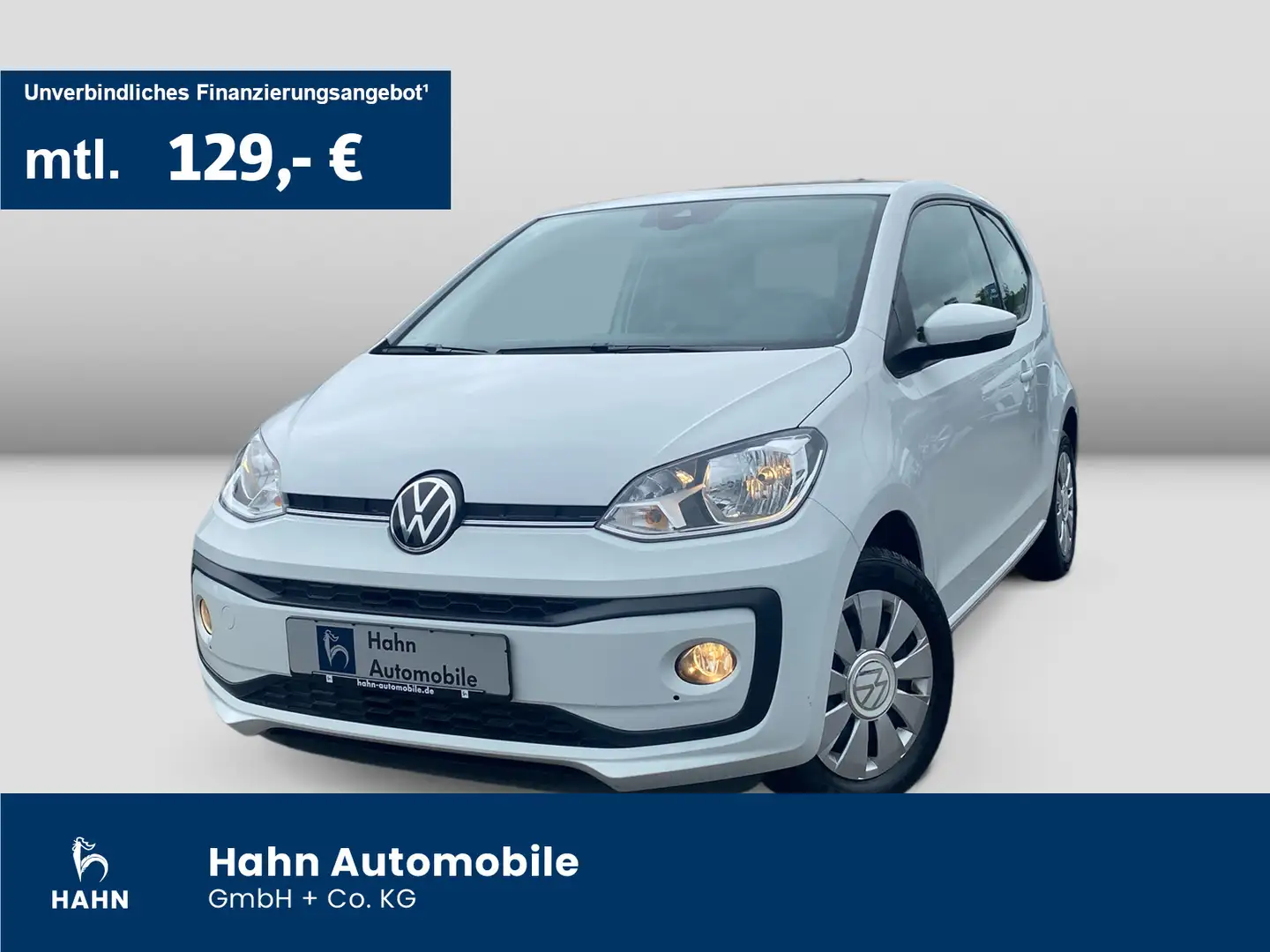 Volkswagen up! 1.0 move Cam GRA Klima Maps+More Sitzheizung Weiß - 1