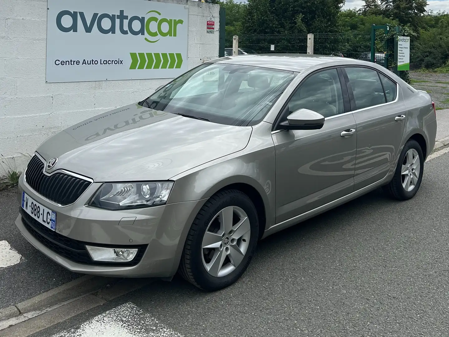Skoda Octavia Octavia 1.6 TDI 105 ch CR FAP Green Tec Elegance Beige - 1