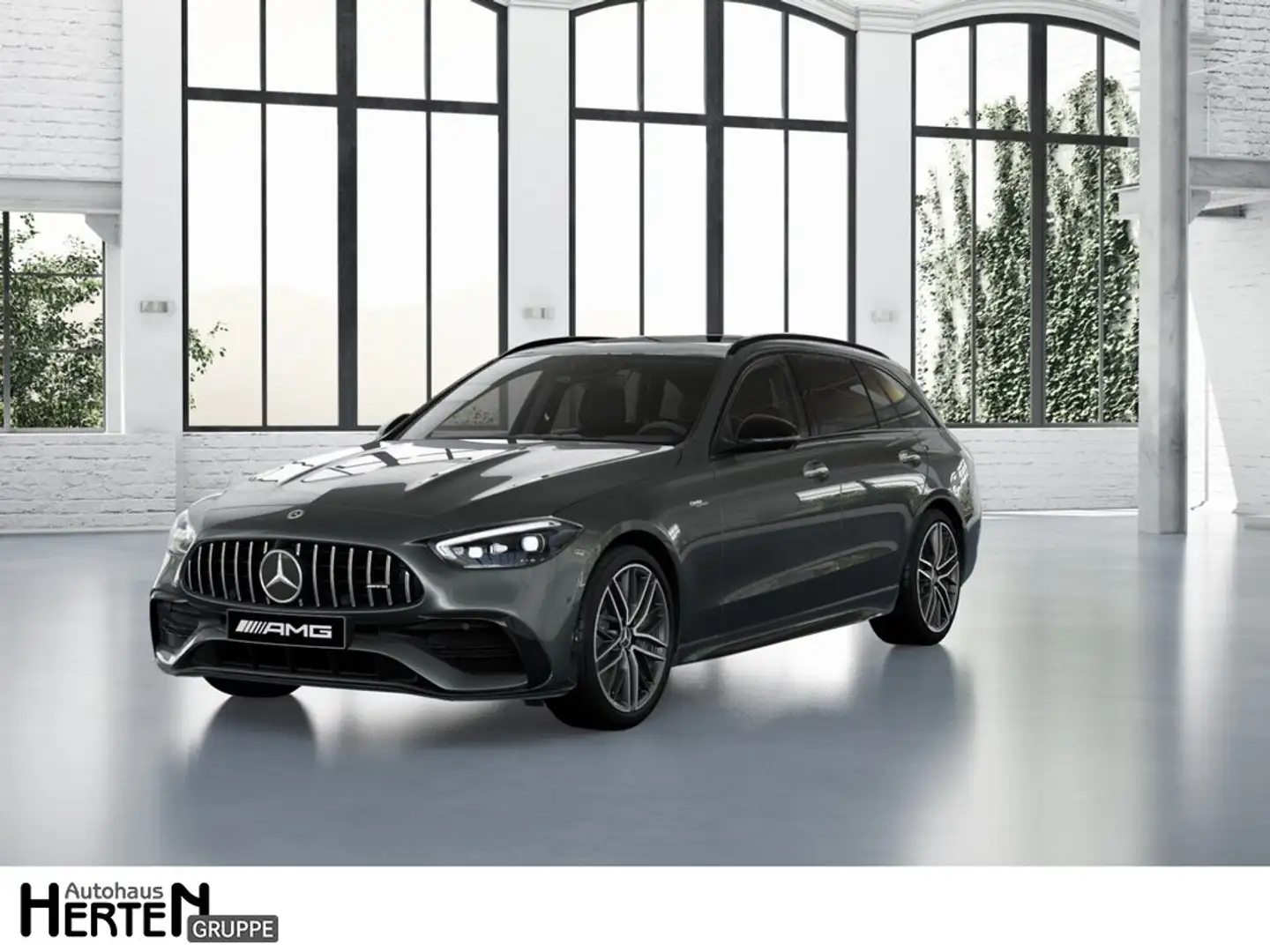 Mercedes-Benz C 43 AMG AMG C 43 T 4M+PANO+NIGHT+DIGITAL-L.+360°+AHK+SHZ Szürke - 1
