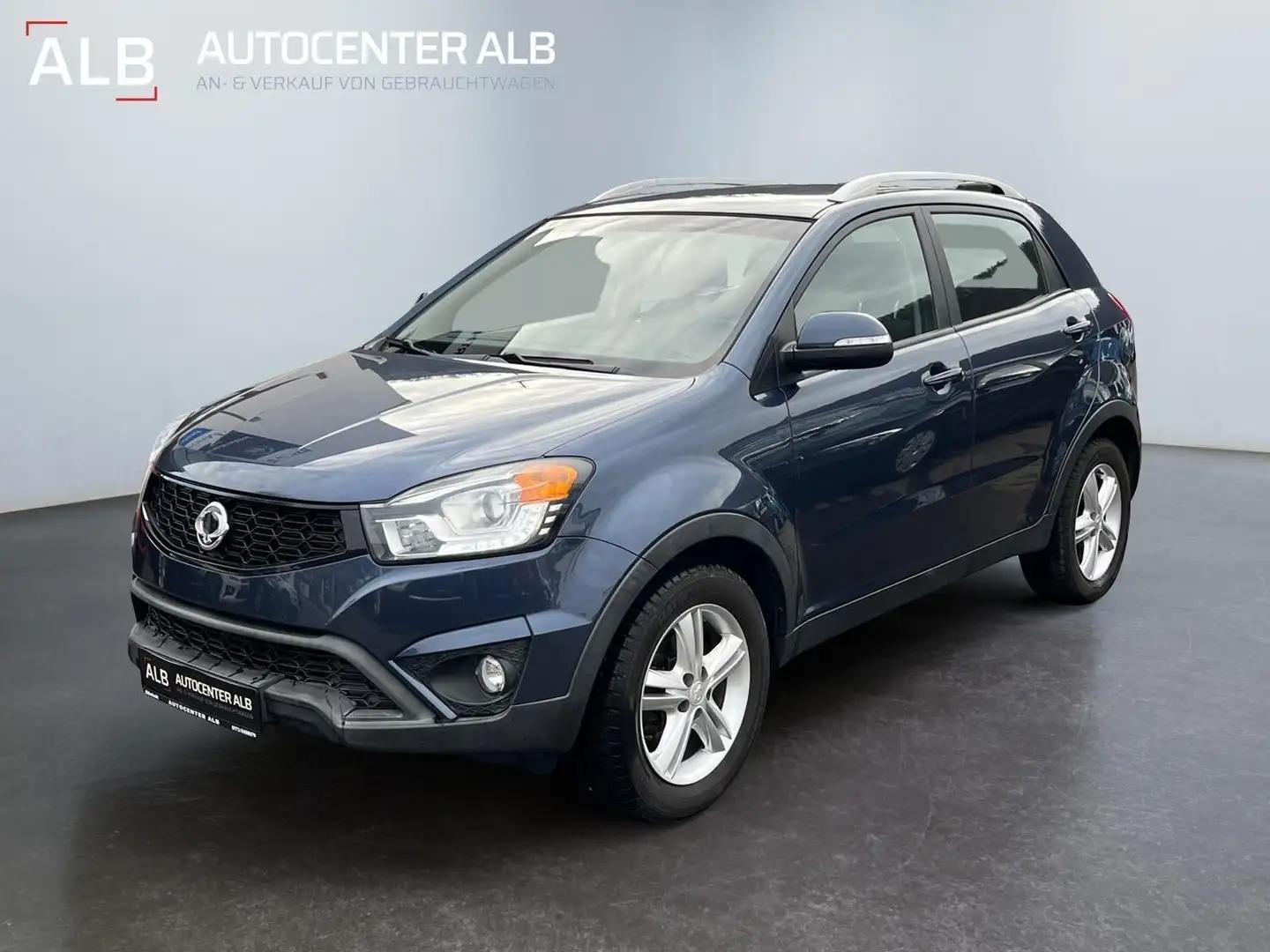 SsangYong Korando Quartz/4x4/AUTOMATIK/2.HAND/AHK/TOP ZUST Blau - 1
