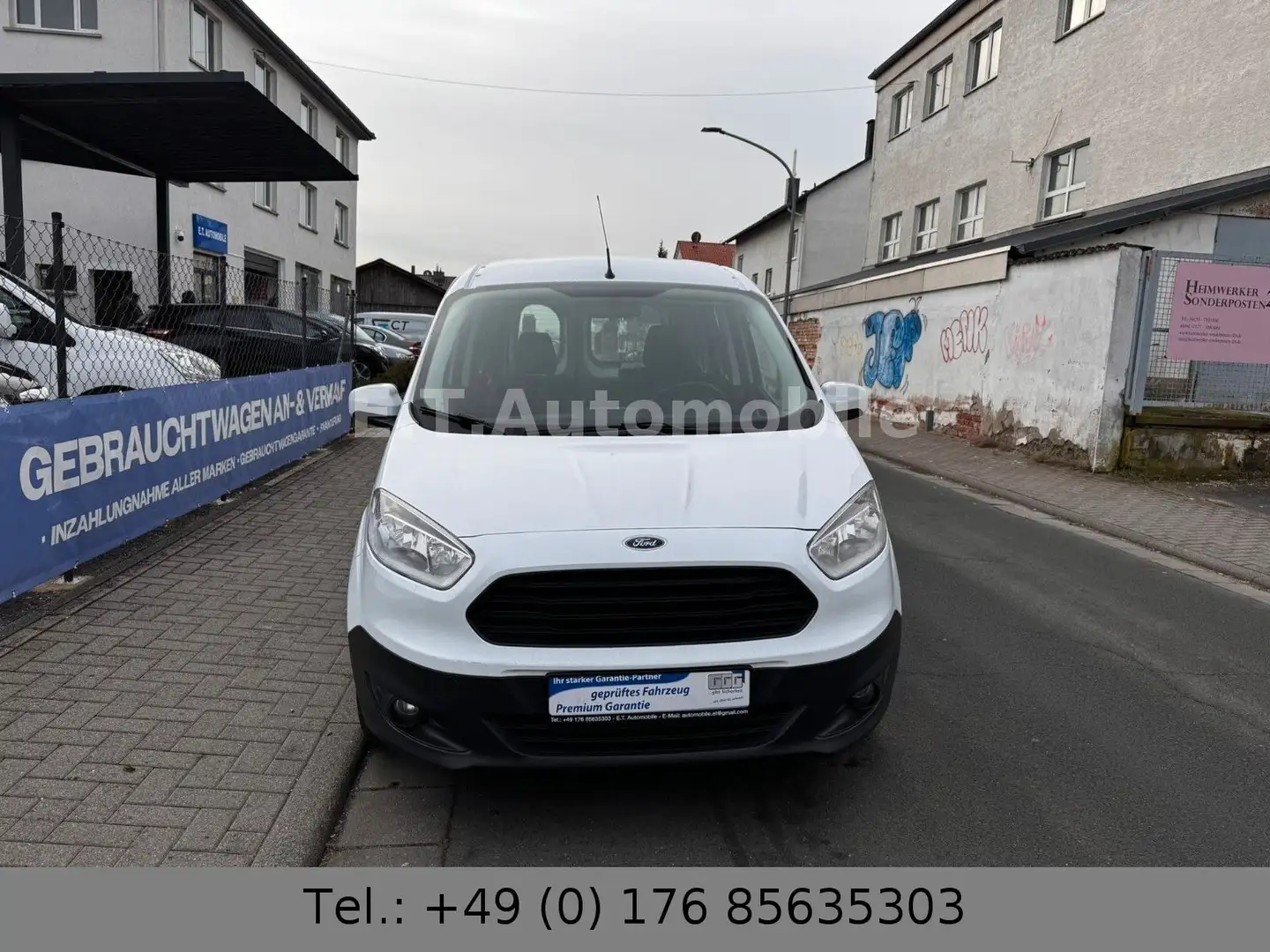 Ford Transit Courier Trend*Zahnriemen NEU*GARANTIE* Wit - 2