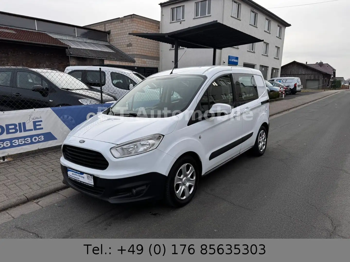 Ford Transit Courier Trend*Zahnriemen NEU*GARANTIE* Wit - 1