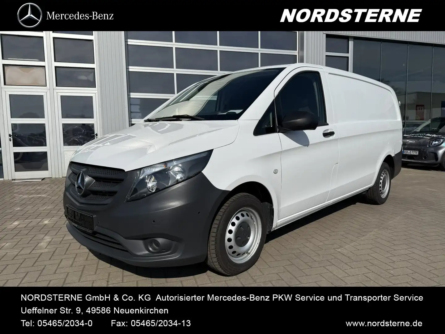 Mercedes-Benz Vito 114 CDI Kasten Lang Klima Heckflügeltüren Blanco - 1